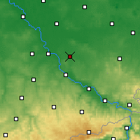Nearby Forecast Locations - Гросенхайн - карта