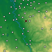 Nearby Forecast Locations - Золинген - карта