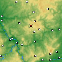 Nearby Forecast Locations - Вестервальд - карта