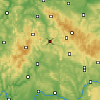 Nearby Forecast Locations - Майнинген - карта