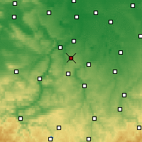 Nearby Forecast Locations - Остерфельд - карта
