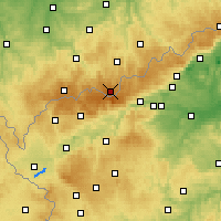 Nearby Forecast Locations - Фихтельберг - карта