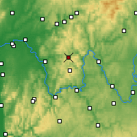 Nearby Forecast Locations - Нойхюттен - карта