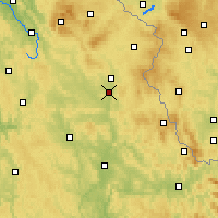 Nearby Forecast Locations - Вайден-ин-дер-Оберпфальц - карта