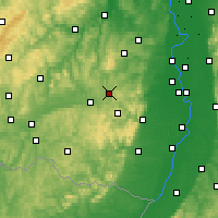 Nearby Forecast Locations - Энкенбах-Альзенборн - карта