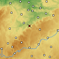 Nearby Forecast Locations - Ройтлинген - карта