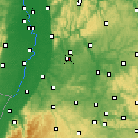 Nearby Forecast Locations - Крайхгау - карта