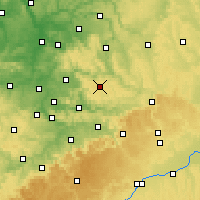 Nearby Forecast Locations - Кайзерсбах - карта