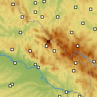 Nearby Forecast Locations - Гросер-Арбер - карта