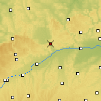 Nearby Forecast Locations - Донау-Рис - карта