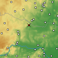 Nearby Forecast Locations - Холлабрунн - карта