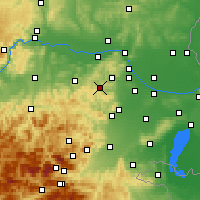 Nearby Forecast Locations - Breitenfort - карта