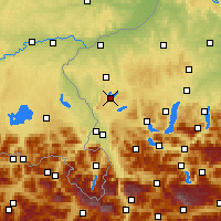 Nearby Forecast Locations - Маттзе - карта