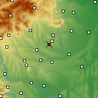 Nearby Forecast Locations - Гюссинг - карта