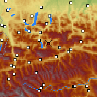 Nearby Forecast Locations - Бад-Аусзе - карта