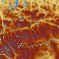 Nearby Forecast Locations - Грёбминг - карта
