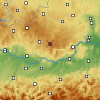 Nearby Forecast Locations - Бернкопф - карта