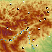Nearby Forecast Locations - Афленц-Курорт - карта