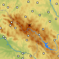 Nearby Forecast Locations - Churanov - карта