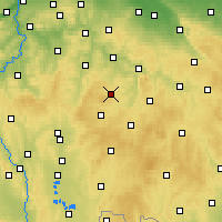 Nearby Forecast Locations - Хистовице - карта