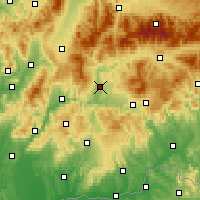 Nearby Forecast Locations - Слиач - карта