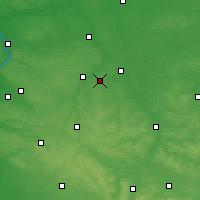 Nearby Forecast Locations - Cewice - карта
