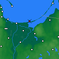 Nearby Forecast Locations - Skowronki - карта