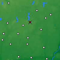 Nearby Forecast Locations - Хойнице - карта