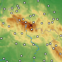 Nearby Forecast Locations - Снежка - карта