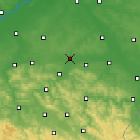 Nearby Forecast Locations - Жешув - карта