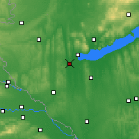 Nearby Forecast Locations - Sarmellek IAP - карта
