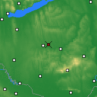 Nearby Forecast Locations - Taszár - карта