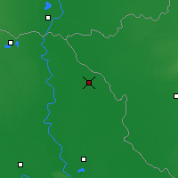 Nearby Forecast Locations - Кикинда - карта
