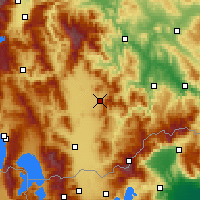 Nearby Forecast Locations - Прилеп - карта