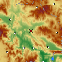 Nearby Forecast Locations - Штип - карта