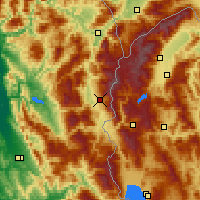Nearby Forecast Locations - Пешкопия - карта