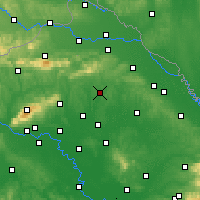 Nearby Forecast Locations - Крижевци - карта