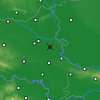 Nearby Forecast Locations - Klisa - карта