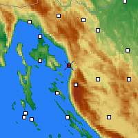 Nearby Forecast Locations - Сень - карта