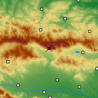 Nearby Forecast Locations - Ботев - карта
