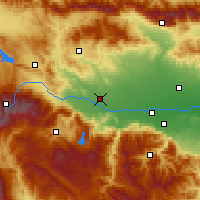 Nearby Forecast Locations - Пазарджик - карта