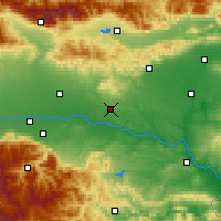Nearby Forecast Locations - Чирпан - карта