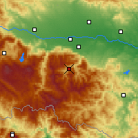 Nearby Forecast Locations - Rojen - карта