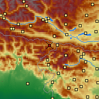 Nearby Forecast Locations - Тарвизио - карта