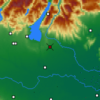 Nearby Forecast Locations - Верона - карта
