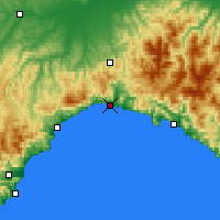 Nearby Forecast Locations - Генуя - карта