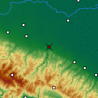 Nearby Forecast Locations - Болонья - карта