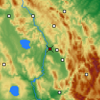 Nearby Forecast Locations - Перуджа - карта