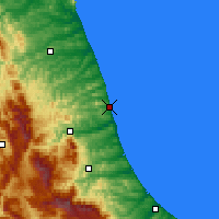 Nearby Forecast Locations - Гроттаммаре - карта