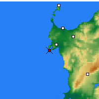 Nearby Forecast Locations - Capo Caccia - карта